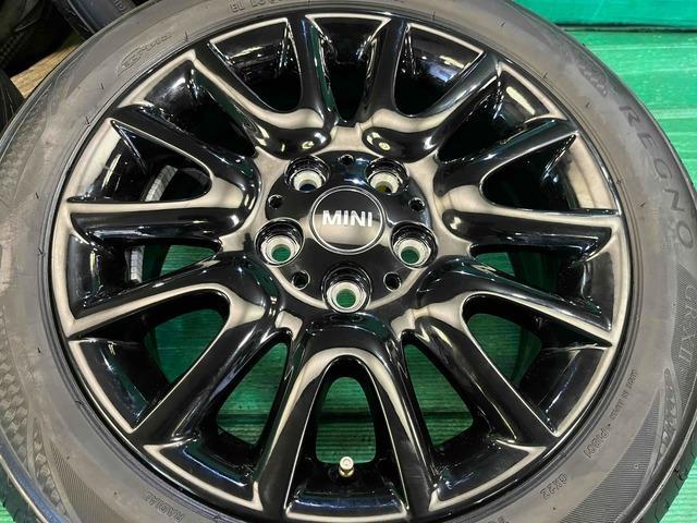 ミニ純正ビクトリースポーク495  + BRIDGESTONE（ﾌﾞﾘﾁﾞｽﾄﾝ） レグノGRXⅡ　ミニ　3ドア、5ドア　F55、F56、F57などに！クーパーS、クーパーSDもOK！