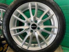 MAKジャッキー  + Continental（ｺﾝﾁﾈﾝﾀﾙ） バイキングコンタクト７　スタッドレスセット　ミニ4穴車　R50、R53、R56、フィット、ヴィッツ、アクアなどに♪