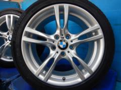 BMW純正スタースポーク400M  + ロードストーン ユーロビズSP04　新品タイヤ付き！　BMW3シリーズ（F30、F31）、4シリーズ（F32、F33、F36）などに♪
