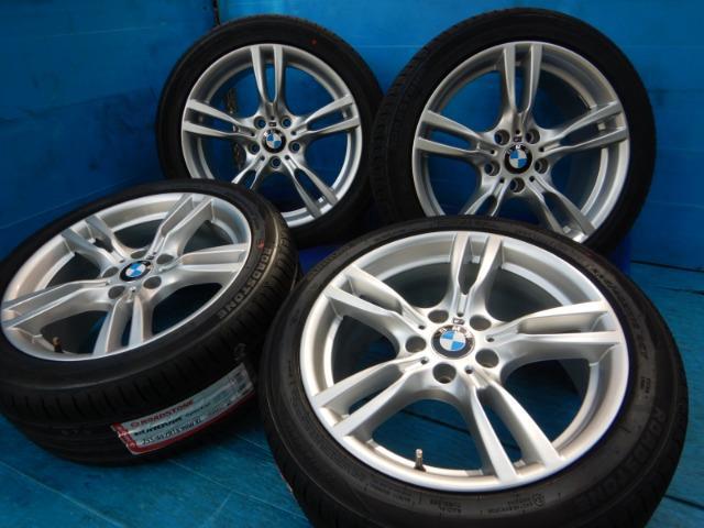 BMW純正スタースポーク400M  + ロードストーン ユーロビズSP04　新品タイヤ付き！　BMW3シリーズ（F30、F31）、4シリーズ（F32、F33、F36）などに♪