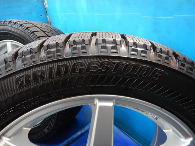 テクマグ207R  + BRIDGESTONE（ﾌﾞﾘﾁﾞｽﾄﾝ） ブリザックRFT　溝たっぷりランフラットスタッドレス付！　BMW X3（F25）、X4（F26）などに♪