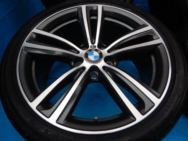 BMW純正ダブルスポーク442M  + BRIDGESTONE（ﾌﾞﾘﾁﾞｽﾄﾝ） ポテンザS001RFT　BMW承認ランフラットタイヤ付！BMW3シリーズ（F30、F31）、4シリーズ（F32、F33、F36）、X1（E84）などに♪