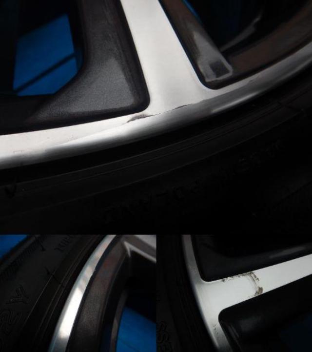 BMW純正ダブルスポーク442M  + BRIDGESTONE（ﾌﾞﾘﾁﾞｽﾄﾝ） ポテンザS001RFT　BMW承認ランフラットタイヤ付！BMW3シリーズ（F30、F31）、4シリーズ（F32、F33、F36）、X1（E84）などに♪