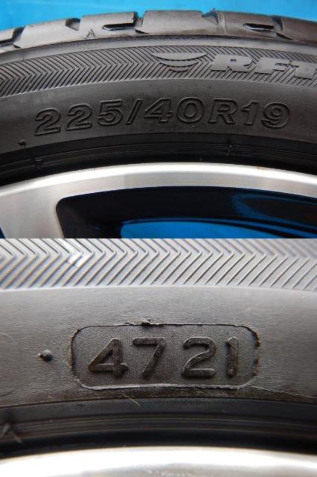 BMW純正ダブルスポーク442M  + BRIDGESTONE（ﾌﾞﾘﾁﾞｽﾄﾝ） ポテンザS001RFT　BMW承認ランフラットタイヤ付！BMW3シリーズ（F30、F31）、4シリーズ（F32、F33、F36）、X1（E84）などに♪