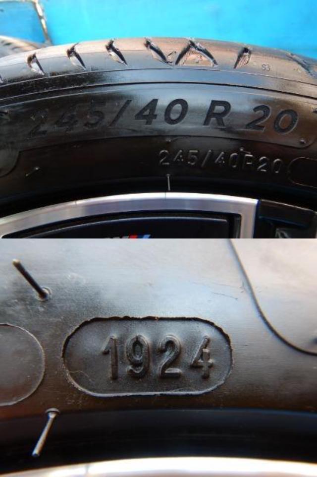 BMW純正Mエアロダイナミックホイール939M  + MICHELIN(ﾐｼｭﾗﾝ) eプライマシー　BMW承認タイヤ・空気圧センサー付き　BMW　5シリーズ（G60、G61）などに♪