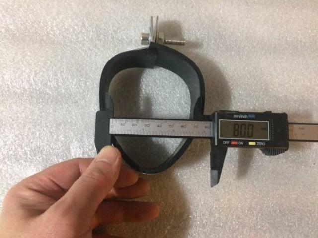 新品 アクラポビッチタイプ ヘキサゴンタイプ 全高100ｍｍ全幅80ｍｍ ヘキサ サイレンサーバンドとゴムとボルトナットワッシャーのセット