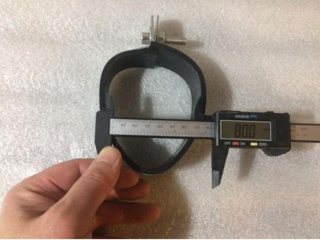 新品　ヘキサゴンタイプ　全高100ｍｍ全幅80ｍｍ　ヘキサ サイレンサーバンドとゴムのセット　送料１６４円全国一律
