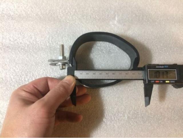 新品　ヘキサゴンタイプ　全高100ｍｍ全幅80ｍｍ　ヘキサ サイレンサーバンドとゴムのセット　送料１６４円全国一律