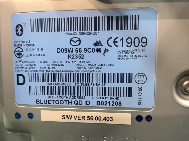  マルチモニター（デミオ） 純正パーツ その他インダッシュモニター D09H-61-1J0B