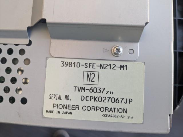  マルチモニター（オデッセイ） 純正パーツ その他インダッシュモニター 39810-SFE-N21