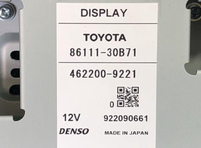 デンソー マルチモニター（クラウン） 純正パーツ その他インダッシュモニター 86111-30B71