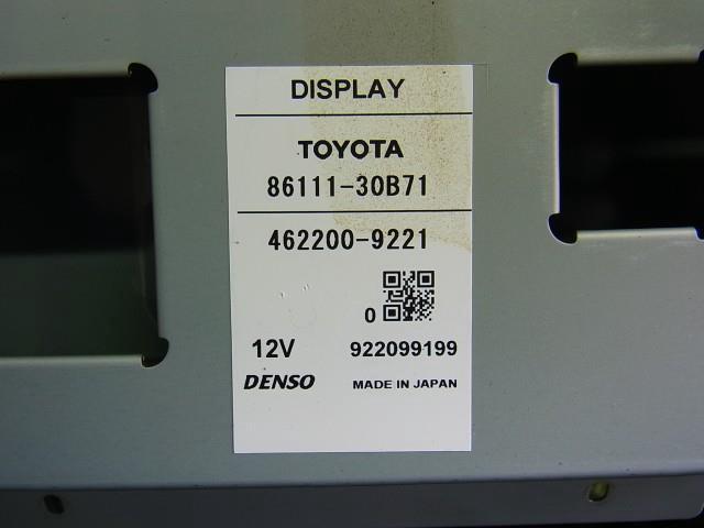 デンソー マルチモニター（クラウン） 純正パーツ その他インダッシュモニター 86111-30B71