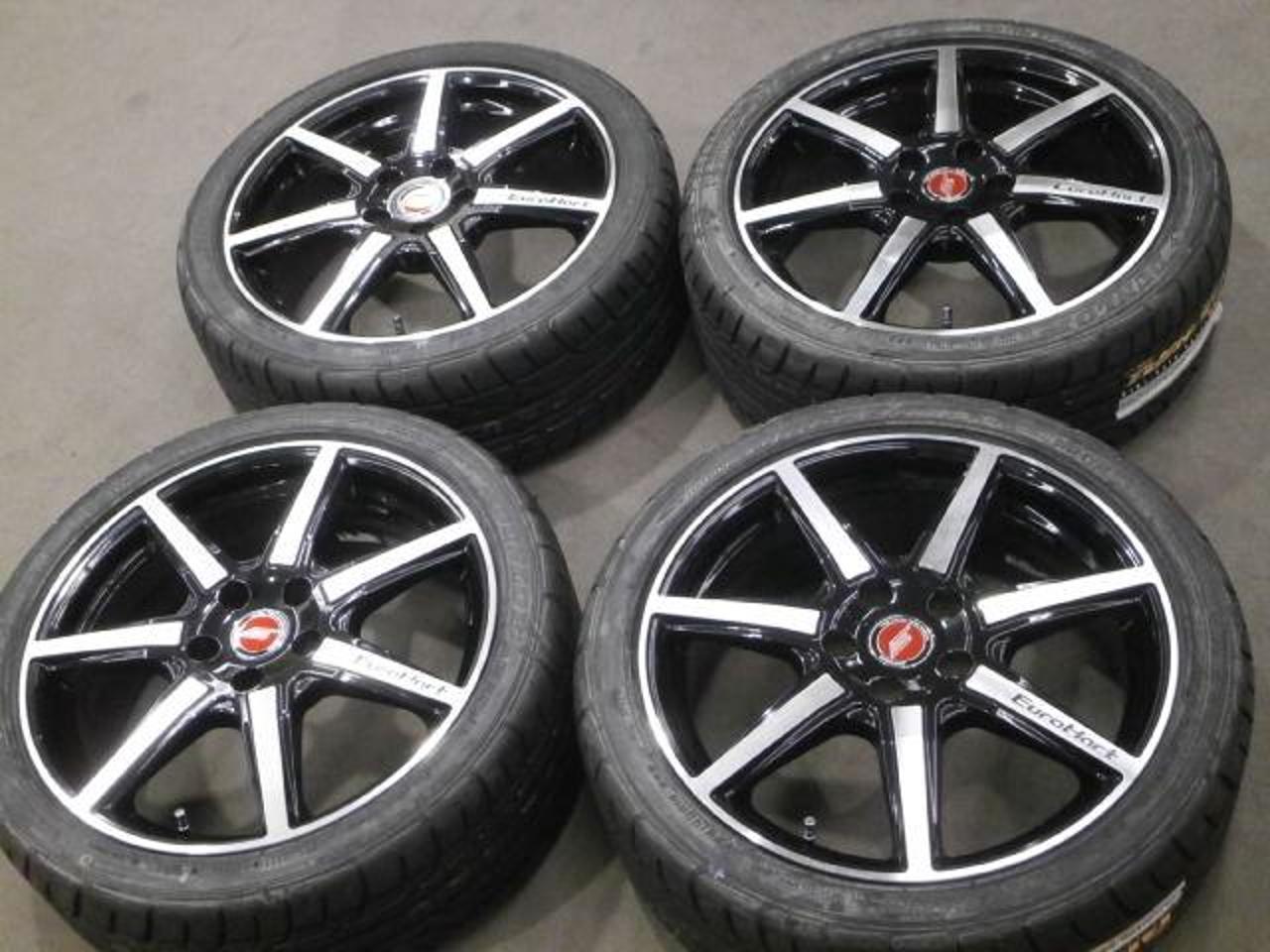 LHC EuroHart 7C + DUNLOP(ダンロップ) DIREZZA DZ101 4本セット | カー用品 タイヤホイールセット ...