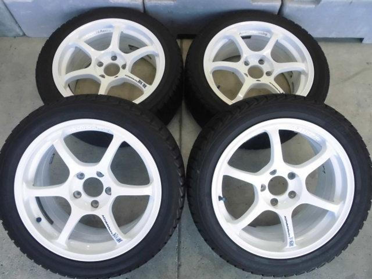 YOKOHAMA(ヨコハマ) ADVAN Racing(アドバンレーシング) RG2 ホワイト | 中古品 | アップガレージ 塩尻北インター ...