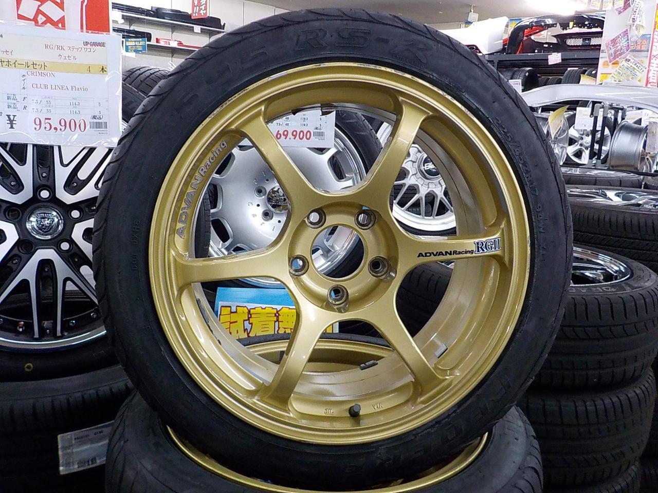 YOKOHAMA(ヨコハマ) ADVAN Racing(アドバンレーシング) RG2 + FEDERAL 595RS-R | カー用品 タイヤ ...