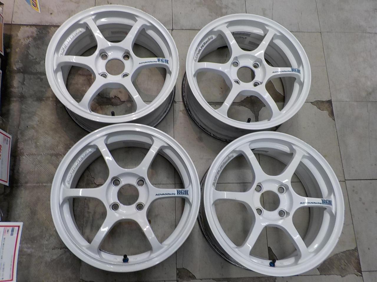 YOKOHAMA(ヨコハマ) ADVAN Racing(アドバンレーシング) RG2 ホワイト | カー用品 アルミホイール 15インチ ...