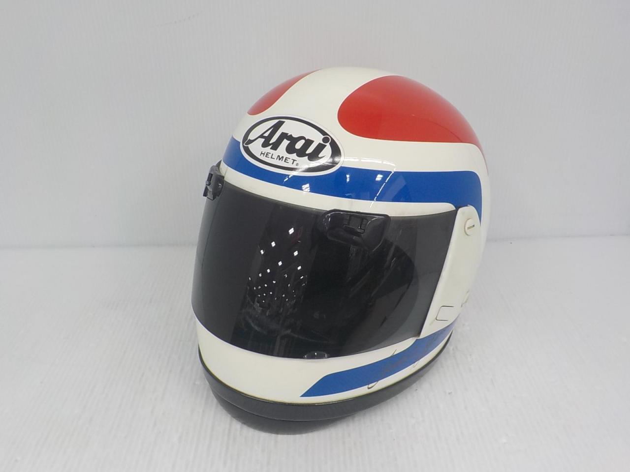 ワケアリ 当時物!Arai RAPID フレディ・スペンサー レプリカモデル Mサイズ | バイク用品 ヘルメット フルフェイス(二輪)を通販 ...
