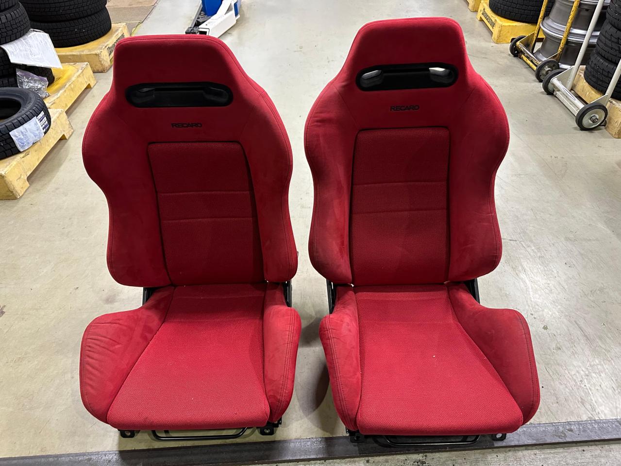 Integra Type R Recaro RECARO Integra Type R genuine sheet Set of 2 driver and passenger seats ...