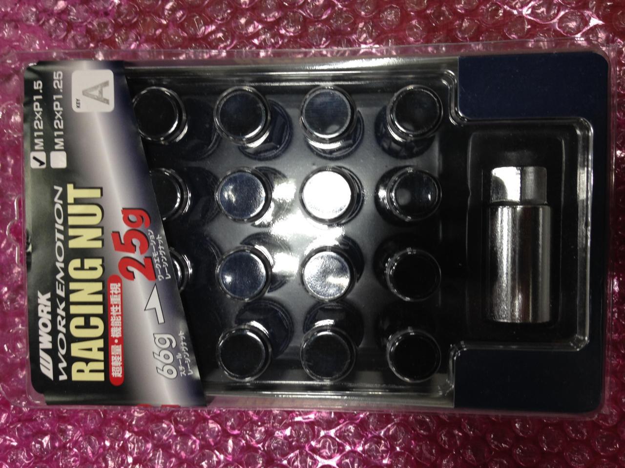 WORK EMOTION RACING NUT | カー用品 タイヤホイール関連 取付ナットを通販で購入する | 中古カー&バイク用品の販売 ...