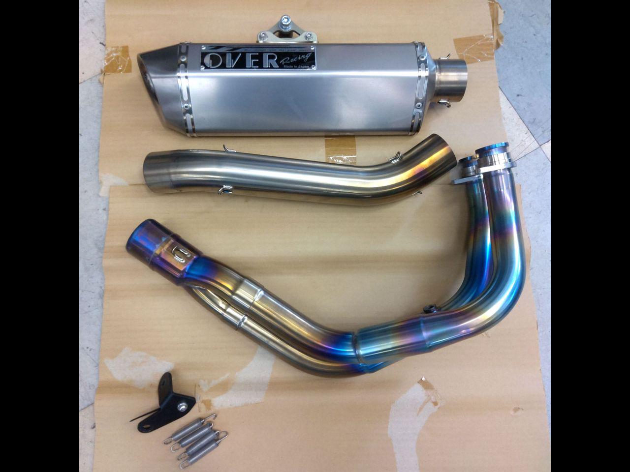【OVER RACING】TT-Formula RS Full Titanium for YAMAHA YZF-R7(22-) | バイク用品 ...
