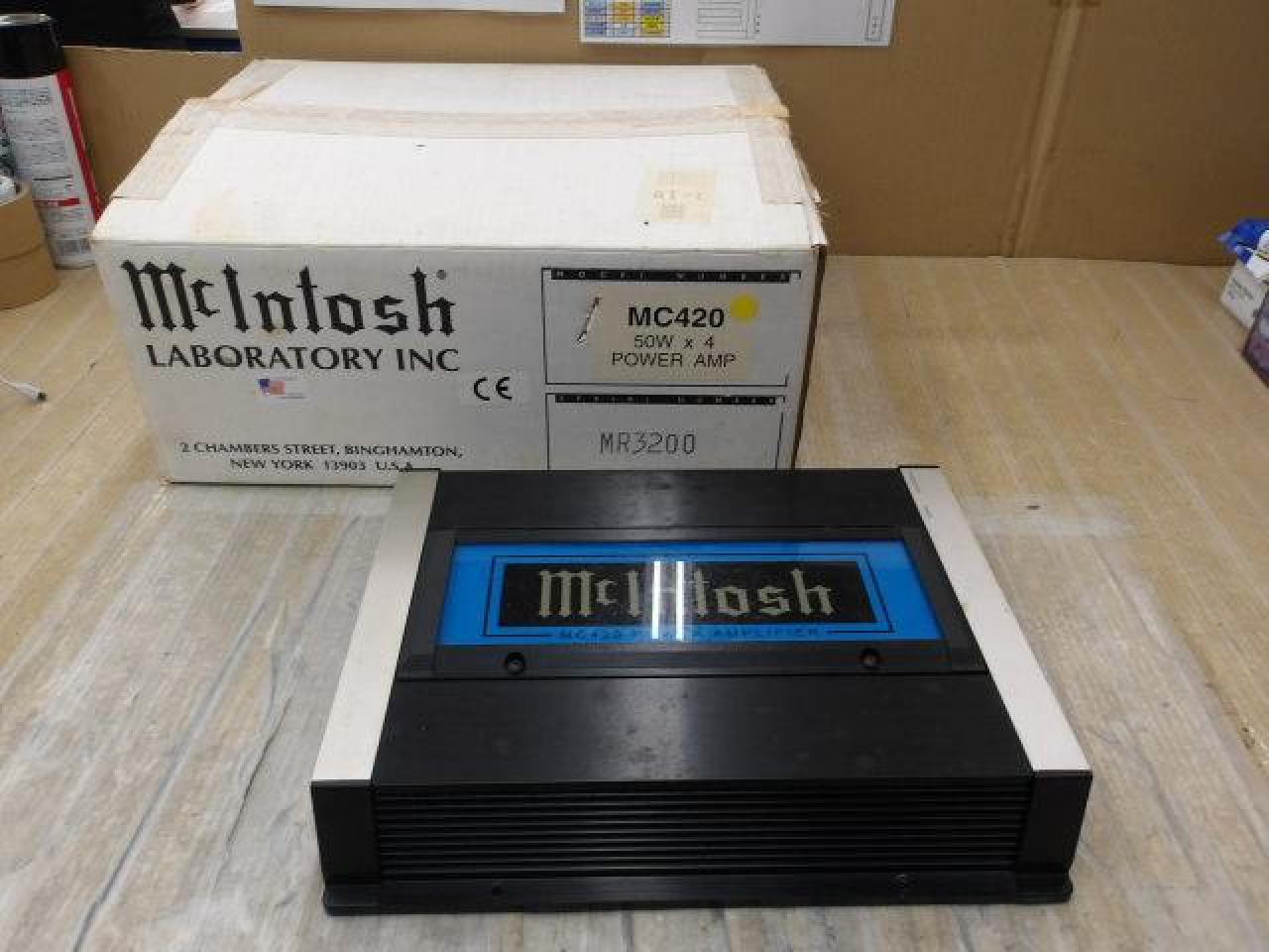【Mcintosh】 MC420 | やや傷や汚れあり | アップガレージ 尼崎インター店 | カー用品 アンプを通販で購入する | 中古カー ...