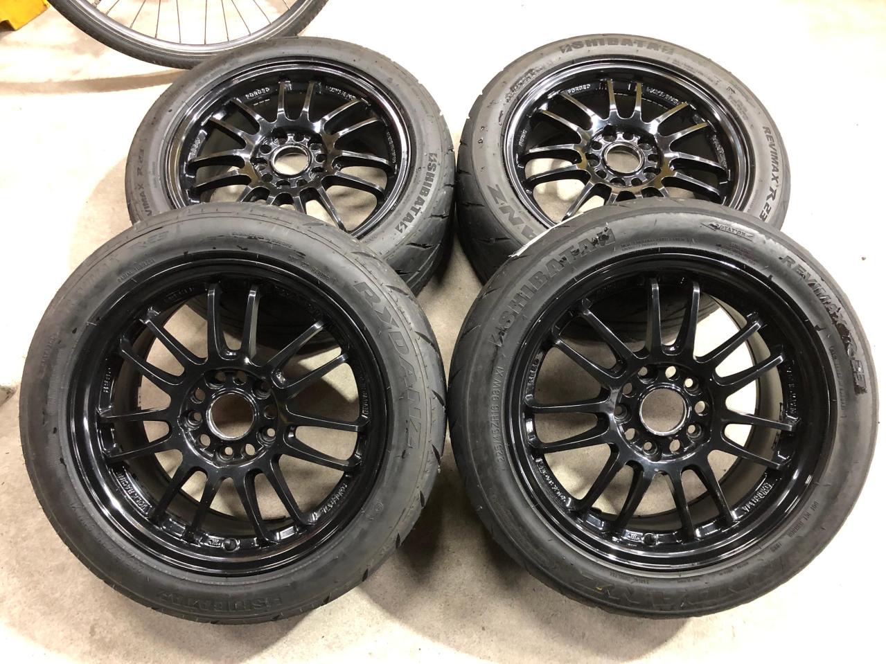 Tws R23 Rim RAYS VOLK RACING RE30+ SHIBATIRE REVIMAX R23 (TW:280) | やや傷や汚れあり | アップ ...
