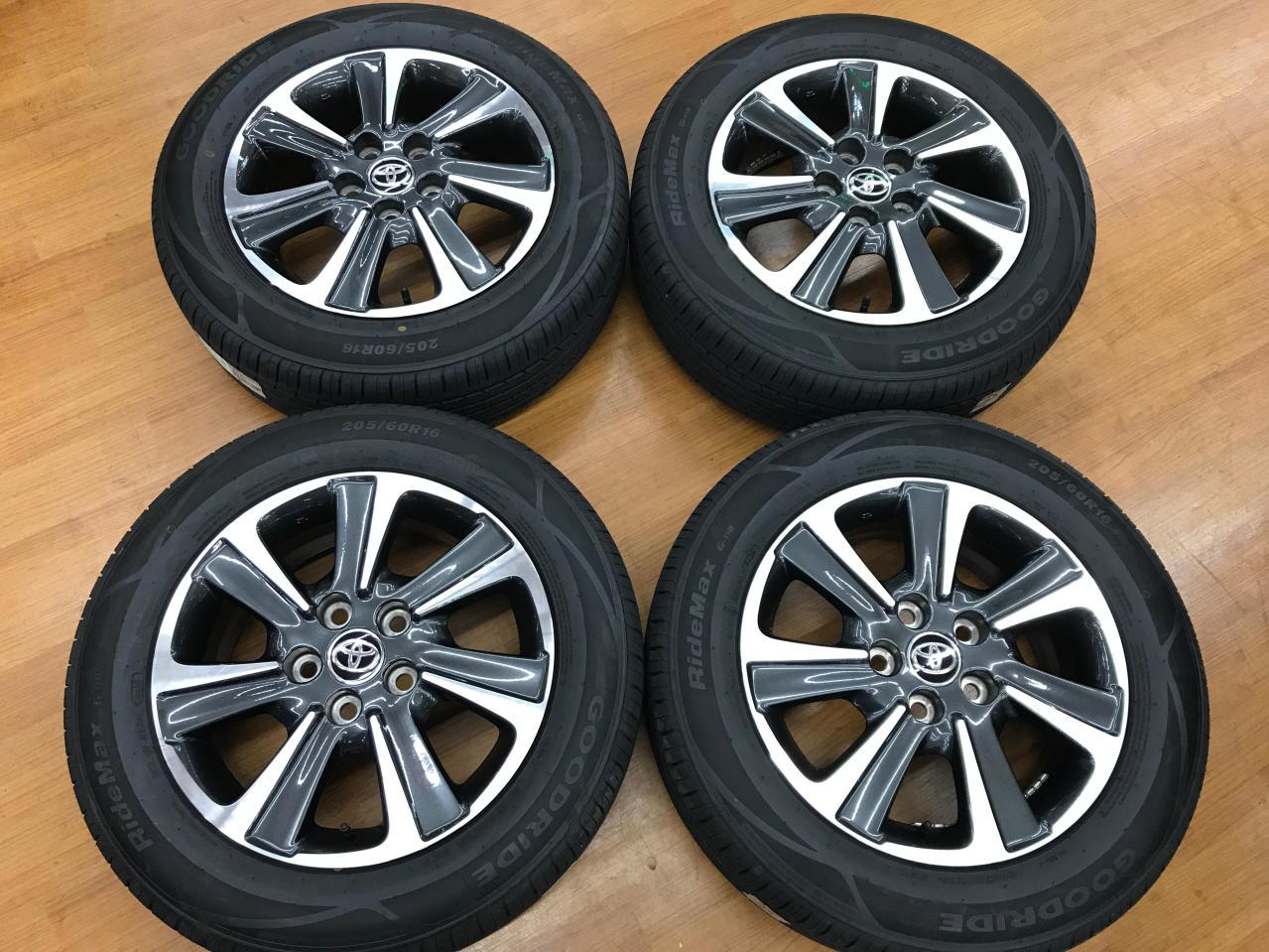 Good Ride Ridemax Tires 【トヨタ純正】ノア/ヴォクシー 80系 純正ホイール+GOOD RIDE Ridemax G-118 | やや傷や汚れあり | アップガレージ ...