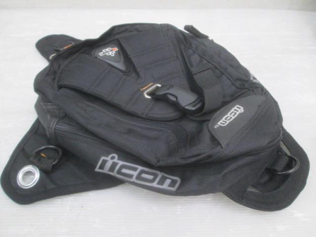 固定ベルト無ICON タンクバッグ | 中古品 | アップガレージ 福岡博多店 | バイク用品 ツーリング用品 バッグ(二輪)を通販で購入する ...