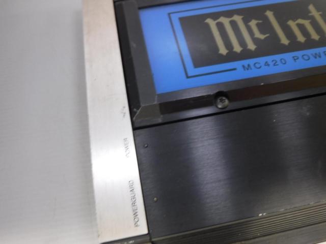Mcintosh MC420 | 中古品 | アップガレージ 岡崎宇頭店 | カー用品 アンプを通販で購入する | 中古カー&バイク用品の販売 ...