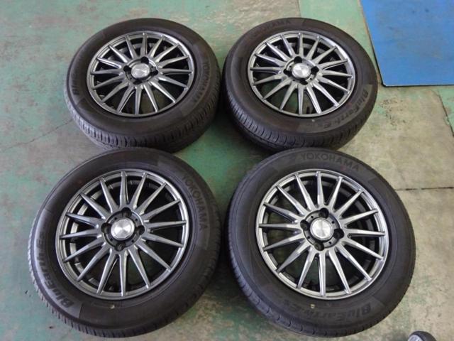 Seins Racing 16本スポークホイール + YOKOHAMA(ヨコハマ) BluEarht-Es ES32