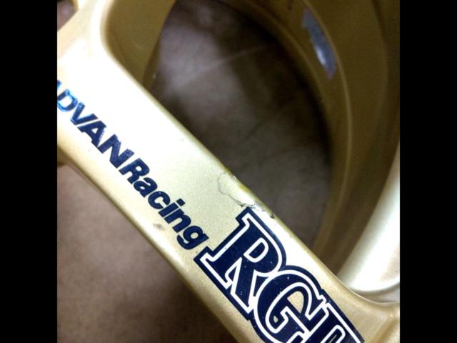 YOKOHAMA ADVAN Racing RG2 (X10196) | 中古品 | アップガレージ 新津店 | カー用品 アルミホイール ...