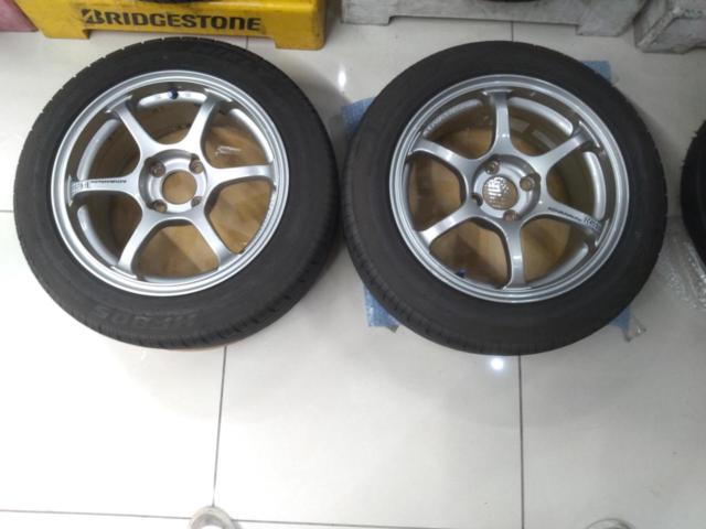 YOKOHAMA ADVAN Racing RG2 + HIFLY HF805★2本セット販売★ | カー用品 タイヤホイールセット 15 ...