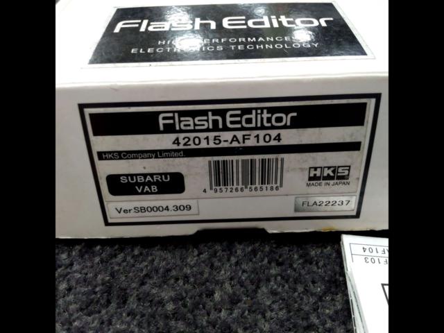 【WRX STi VAB】HKS フラッシュエディター 42015-AF104 | 中古品 | アップガレージ 三郷インター店 | カー用品 ...