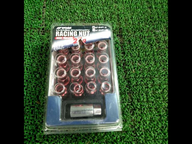 【WORK】EMOTION RACING NUT【M12xP1.5/19HEX】 | 中古品 | アップガレージ 北九州黒崎店 | カー用品 ...