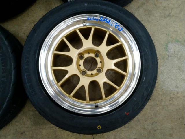 Tws R23 Rim CRIMSON RACING SPARCO NS-3 + SHIBATIRE R23 TW:300 ★新品タイヤ付き!★ | やや傷や汚れあり ...