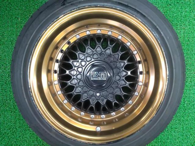 Toyo R1r Design ESM メッシュホイール + TOYO PROXES R1R | 傷や汚れあり | アップガレージ ホイールズ千葉市原店 | カー用品 タイヤ ...