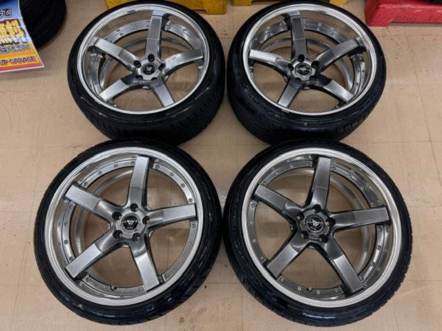 Step Rim 【KUHL RACING☆VERZ-WHEELS】 KCV03 REVERSE STEP RIM CRYSTAL GRAY(WORK製 ...