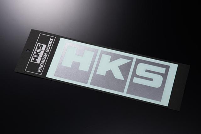 HKS 51003-AK154 สติ๊กเกอร์โลโก้ W220 กระจกเงา 220mm×86mm