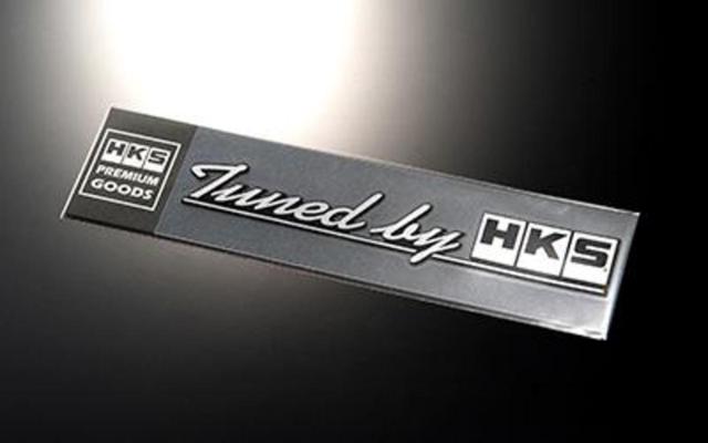 สติ๊กเกอร์ HKS 51003-AK118 ปรับแต่งโดย BLACK 232mm x 45mm