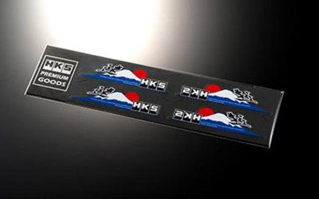 สติ๊กเกอร์ HKS 51003-AK124 ความเร็ว 4 ชิ้น 114mm×26mm