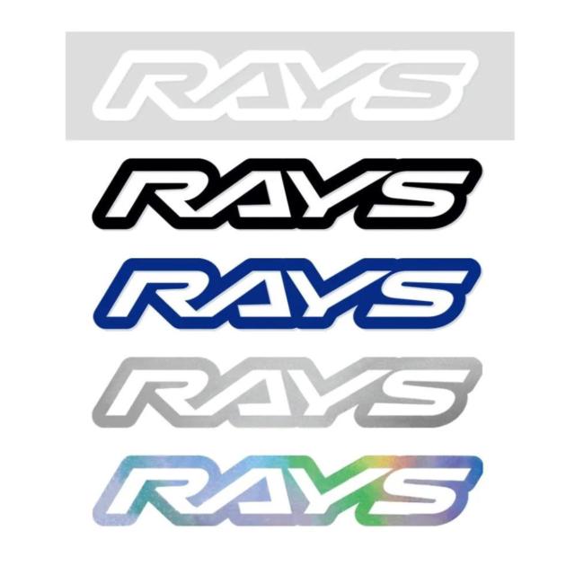 RAYS No.17 RAYS STICKER 250mm โฮโลแกรม 74040200003HG