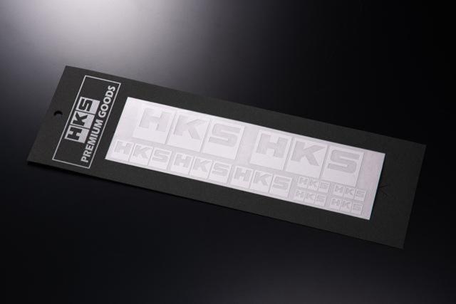 สติ๊กเกอร์ HKS LOGO a la carte สีขาว 51003-AK147