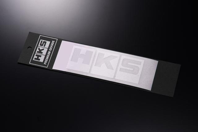 สติ๊กเกอร์ HKS LOGO W135 สีขาว 51003-AK150