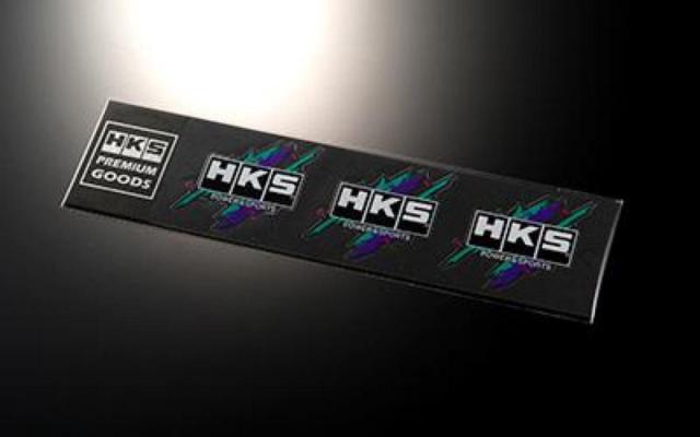 สติ๊กเกอร์ HKS 51003-AK122 HKS SUPER RACING 3 ชิ้น
