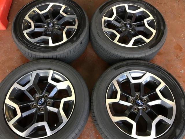 แท้ Subaru (SUBARU) แท้ XV + YOKOHAMA (โยโกฮาม่า) BluEarth-GT AE51 225/55-17 ชุด 4 อัน