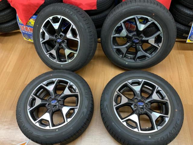 ล้ออลูมิเนียมแท้ Subaru XV + DUNLOP ENASAVE RV505