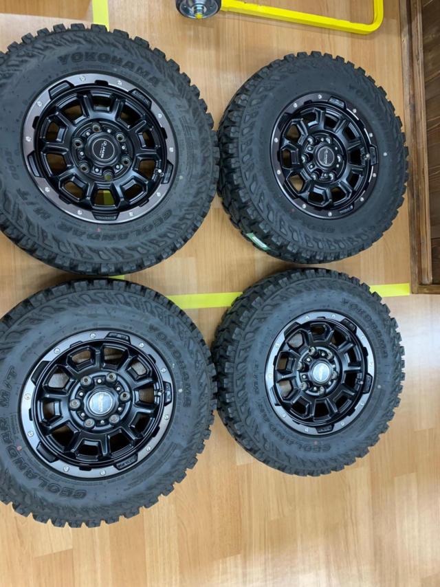 อะไหล่รถยนต์ JAOS ADAMAS BL5+YOKOHAMA GEOLANDER M/T G003