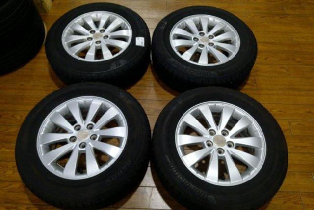 ล้อ SUBARU Impreza แท้+BRIDGESTONE NEWNO