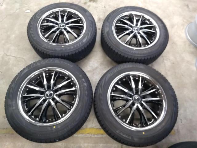 ล้อแม็ก HOT STUFF Stich PL-02 + BRIDGESTONE BLIZZAK VRX2