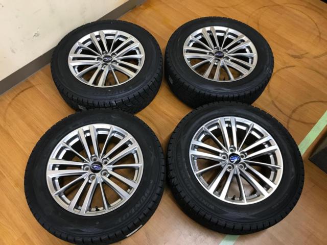 ล้อแท้ Subaru Forester + DUNLOP WINTERMAXX SJ8+